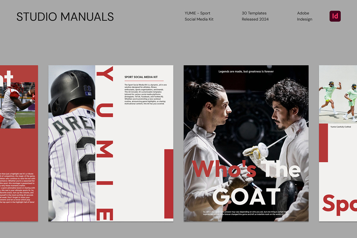 YUMIE - Sport Social Media Kit, a Social Media Template by Studio Manuals (Photo 2 of 8)