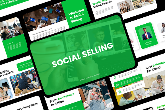 Social - Business Presentation preview 4