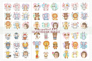 Charming animal illustrations bundle, an Animal Illustration by Sofia's Fashion (Thumbnail 3 of 3)