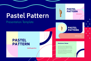 Pastel Pattern PPT Template