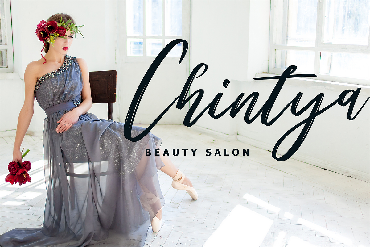 Ballerinas Brush Script Font, a Script Font by Formatika Studio (Photo 2 of 6)