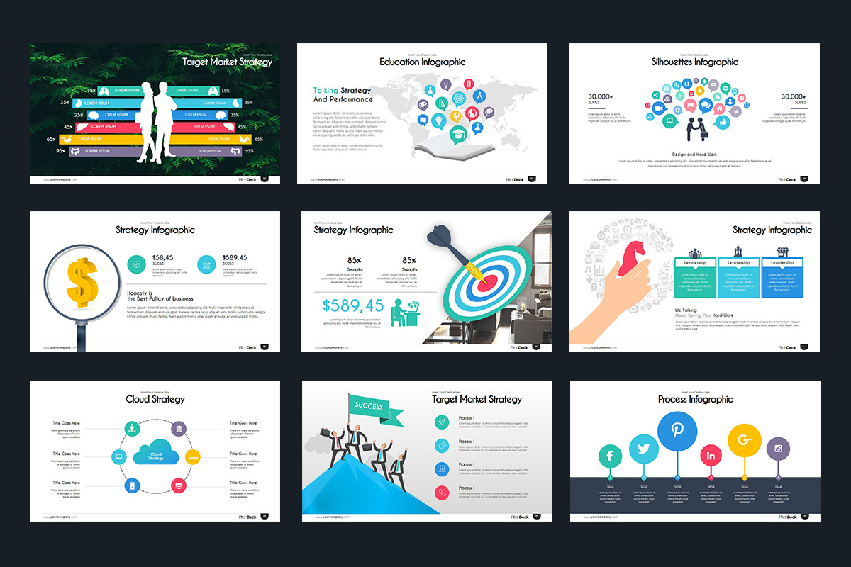 Pitch Deck Keynote Templates, a Presentation Template by Stock Shape (Photo 5 of 7)