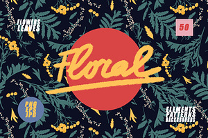 Floral Collection: objects, patterns