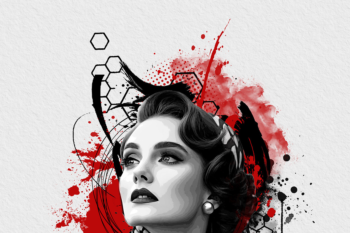 Artistic Watercolor Tattoo Art, an Action Add-On by MRI STUDIO (Photo 14 of 28)