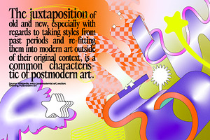 Postmodern Squiggle 2 Vector Clipart