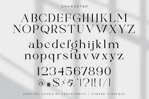 Chavak Exotic Serif