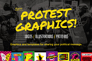 Protest March Graphics and Templates, a Person Illustration by Wingsart Studio (Thumbnail 1 of 10)