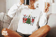 Christmas Highland Cow PNG, an Illustration by Daily.Designs (Thumbnail 2 of 5)
