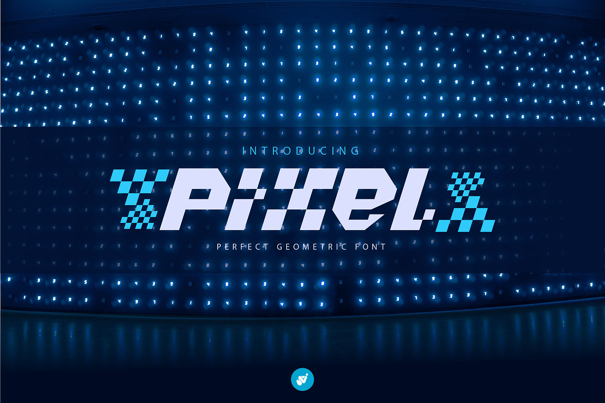 Pixel, a Font by WAP (Photo 1 of 6)