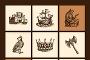 Vintage Cultures and Civilization, a Person Illustration by Creative Stall (Thumbnail 22 of 33)