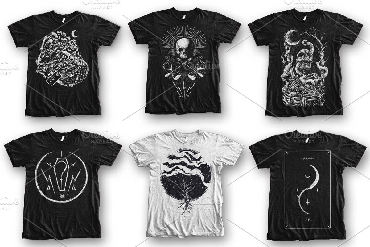 100 T-Shirt Designs Super Collection, an Animal Illustration by Design by sebrodbrick (Photo 2 of 35)