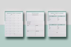 Printable Blog Post Planner V22