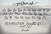 Sallamah Handwritten Font, a Handwritten Font by Basnistudio (Thumbnail 12 of 13)