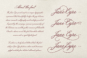 Jane Eyre - Pixel Script Font, a Script Font by AndrewPixelType (Thumbnail 10 of 11)