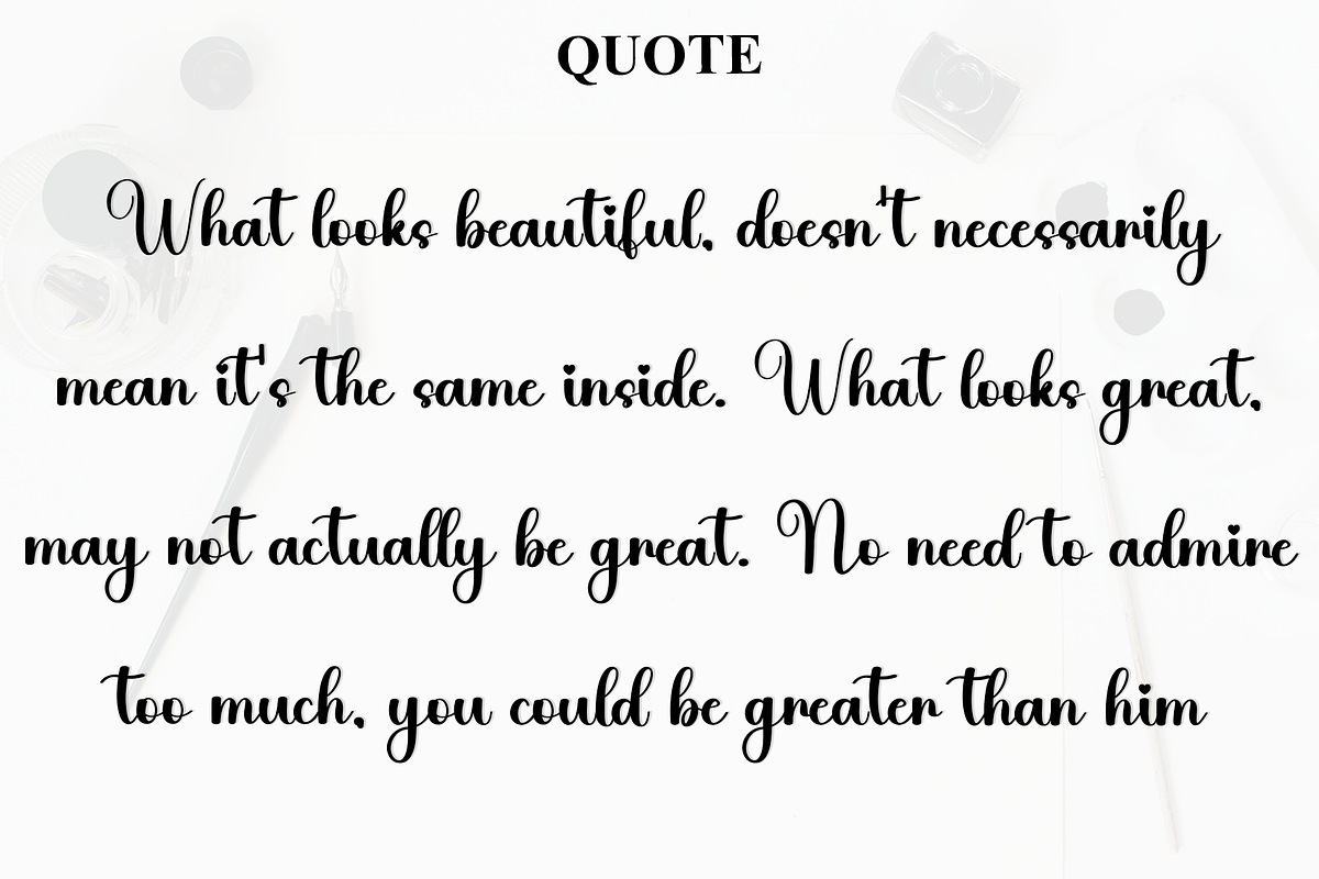 Lovely Design, a Handwritten Font by InermediaSTUDIO (Photo 2 of 8)