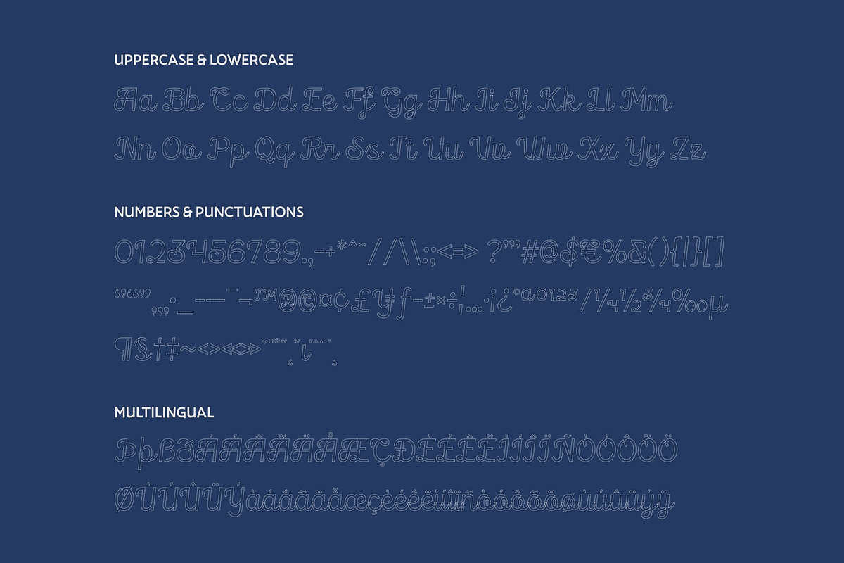CS Casey Dashed, a Script Font by Craft Supply Co. (Photo 8 of 8)