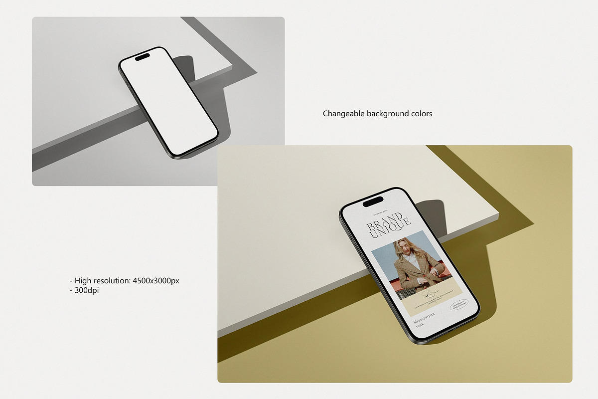 Instagram Post Mockups, an iPhone Mockup by Tahtagraphic (Photo 8 of 18)