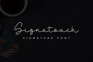 Signatouch - Signature Font