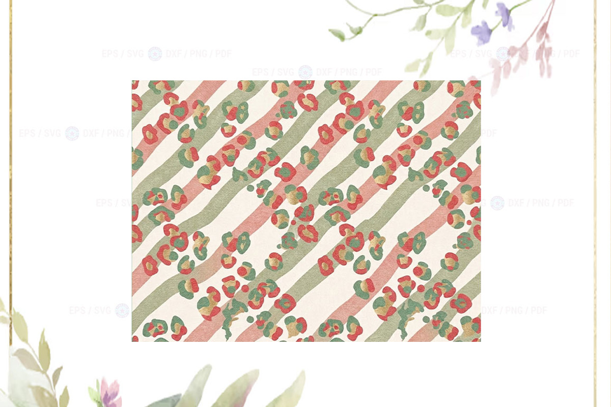 Christmas Digital Paper Pack, a Pattern Graphic by FiveStarCrafting (Photo 10 of 12)