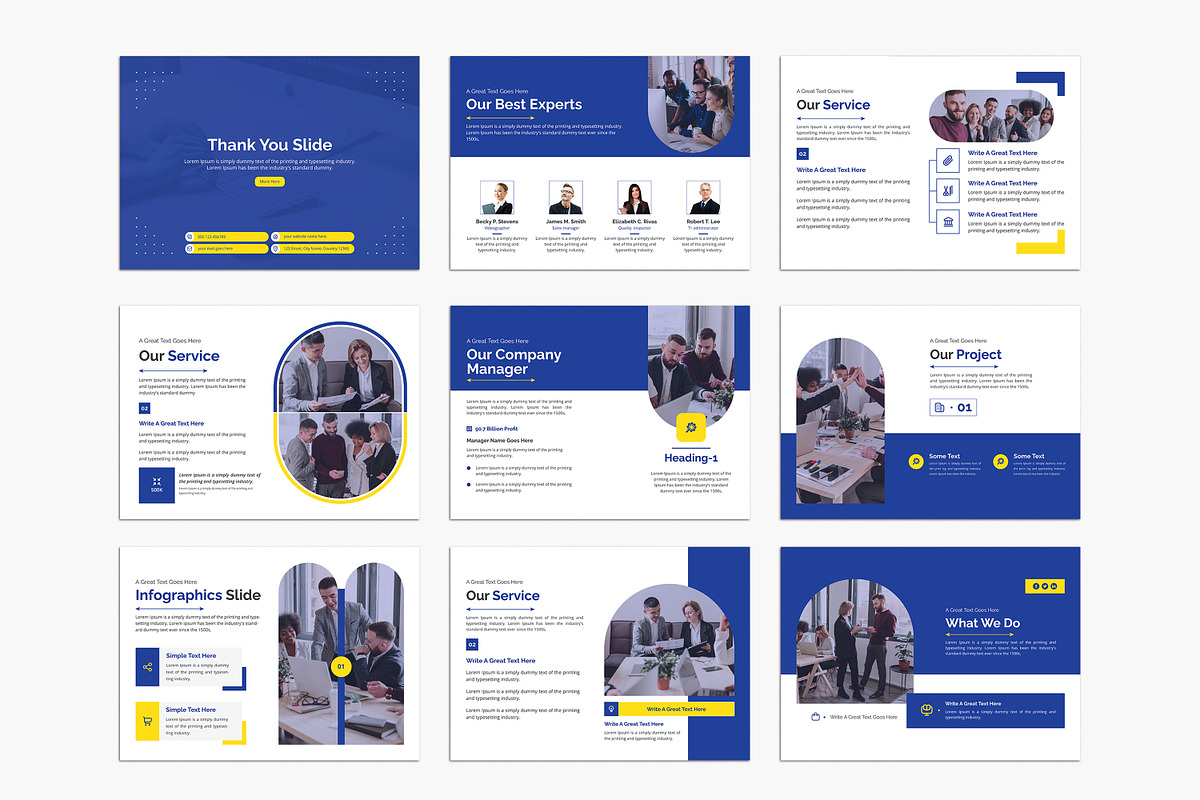 Corporate Marketing & Business Plan, a Presentation Template by creative-mint (Photo 5 of 10)