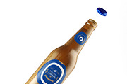 Realistic Beer Bottle Mock-up, a Print Template by Propex (Thumbnail 18 of 19)