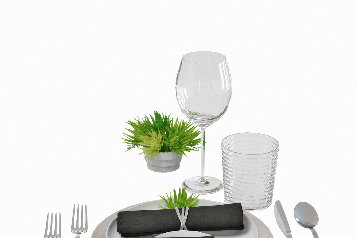 Tableware 02, an Object 3D Model by 3dcruz (Photo 4 of 9)