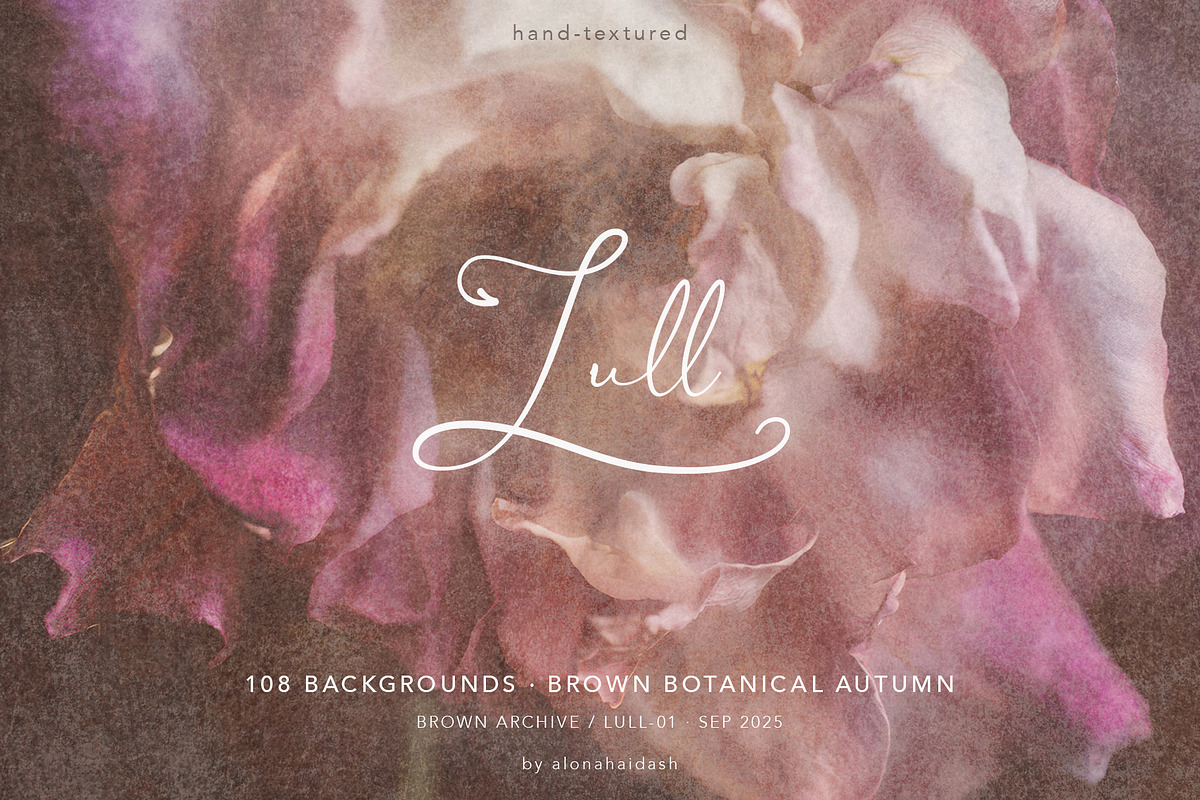Lull · Brown Botanical Autumn Series, a Background Graphic by alonahaidash (Photo 16 of 16)