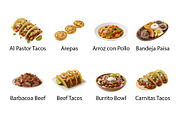 Latina Mexican & South American -PNG, a Food Illustration by Nurlan's shop (Thumbnail 2 of 5)