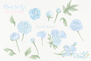 Mother to be PNG Clip Art Pregnancy, a Decorative Illustration by RivusArt (Thumbnail 6 of 9)