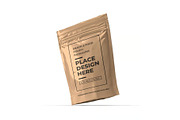 Food Pouch Packaging Mockup Template, a Packaging Mockup by DesignRushMarket (Thumbnail 10 of 11)