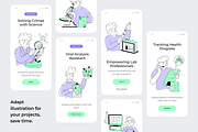 Medical and Lab Testing Illustration, a Person Illustration by Prosymbols (Thumbnail 4 of 6)
