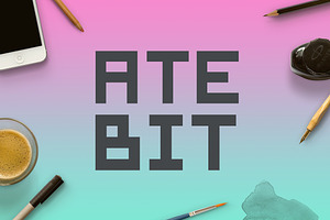 Ate Bit Font