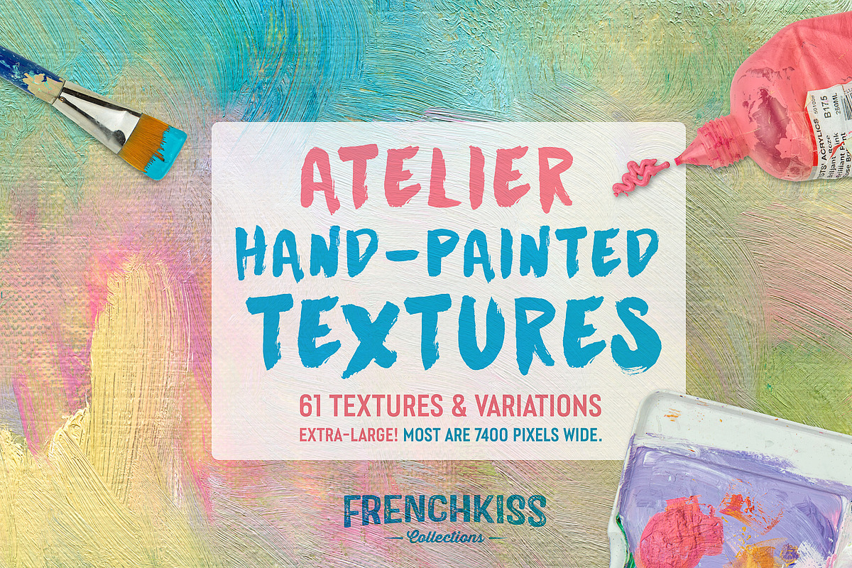 Atelier Hand-Painted Textures, a Texture Graphic by French Kiss Collections (Photo 1 of 10)