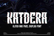 Katdera - Glitch Pixel Font