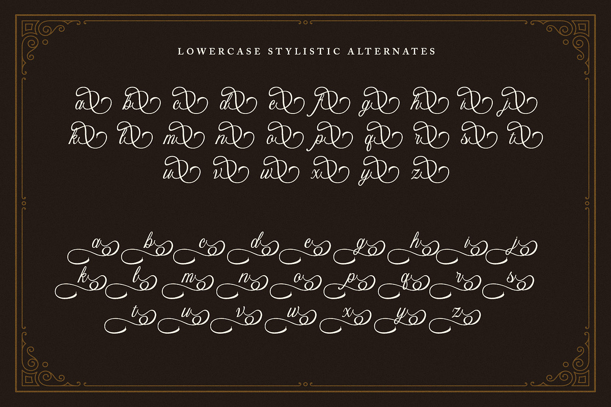 Bristok Lemonade - Cursive Script, a Script Font by Variatype (Photo 14 of 15)