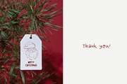 Cute Hand Drawn Whimsy Christmas, a Decorative Illustration by Barkova Nadya (Thumbnail 8 of 8)