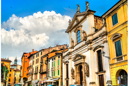 Santa Maria dei Servi Church in, an Architecture Photo by Leonid Andronov