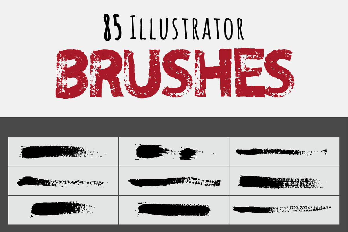 85 Illustrator Brushes, a Brush Add-On by marusdesign (Photo 2 of 4)