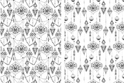10 Christmas detailed patterns, a Pattern Graphic by AnastasiaFears (Thumbnail 4 of 6)