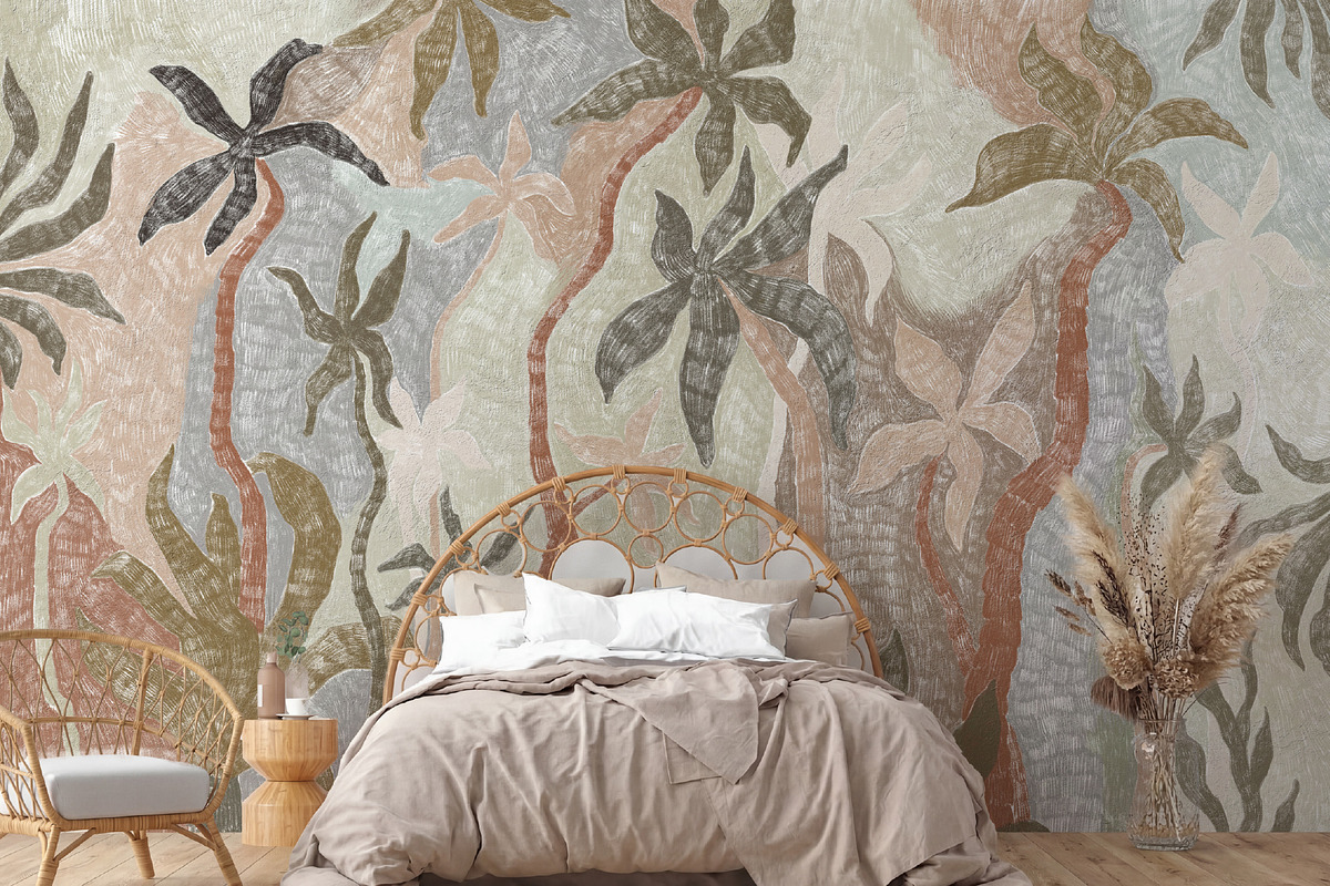 SAVARA – Tropical Wall Mural, a Wallpaper Graphic by Timofi Art (Photo 10 of 20)
