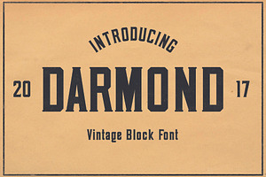 Darmond Font