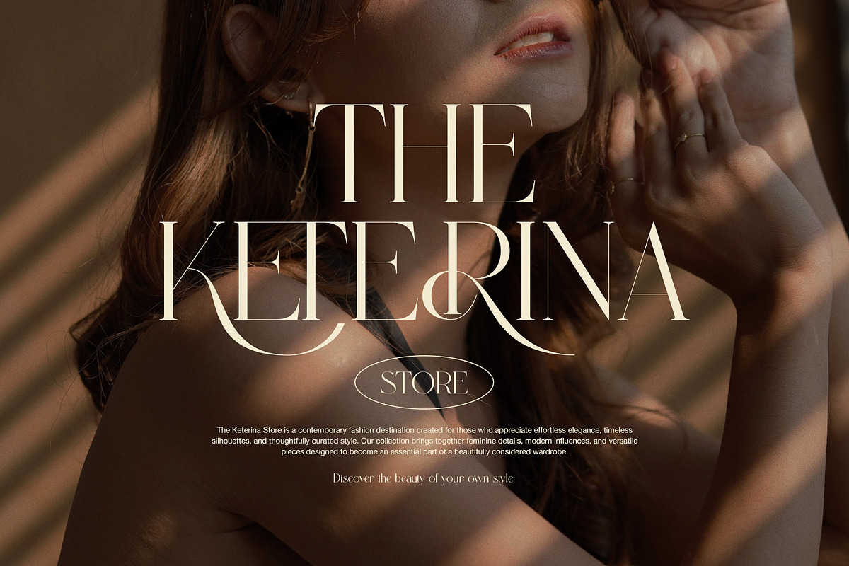 Rinda Luxury Serif Display Font, a Serif Font by Perfectype (Photo 3 of 8)