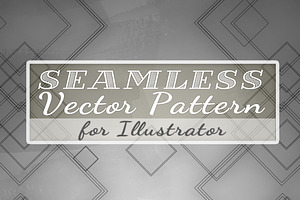 Cheap Geometric Seamless AI Pattern