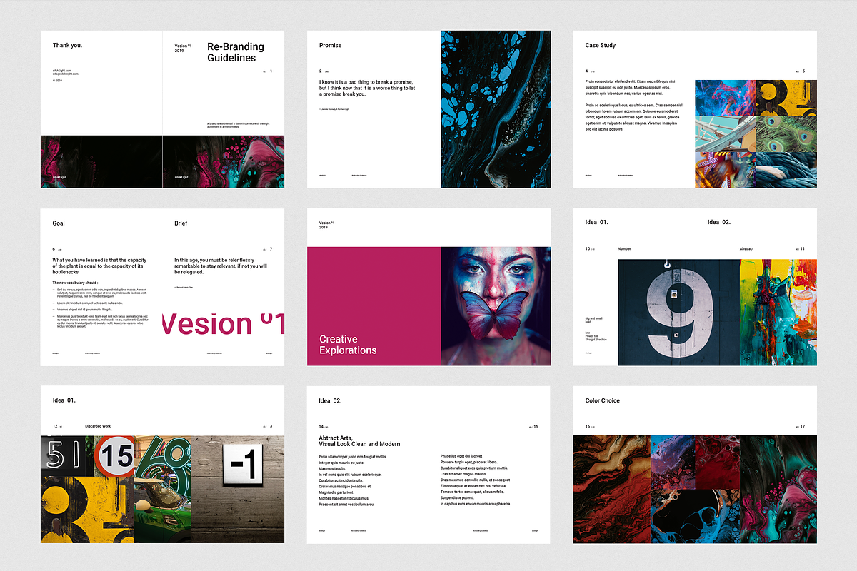 Re-Branding Guidelines, a Brochure Template by silukEight (Photo 18 of 20)