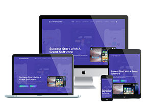 LT App Showcase WordPress Theme