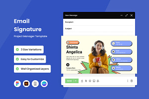 Project Manager - Email Signature V7