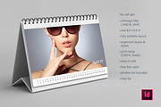 2027 Desk CALENDAR InDesign Template, a Stationery Template by R-studio (Thumbnail 6 of 6)