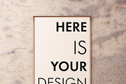 Mockup posters on a marble wall, a Print Template by FilL239 (Thumbnail 11 of 13)