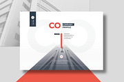 Company Profile Landscape A5, a Brochure Template by Pro-Gh (Thumbnail 1 of 9)