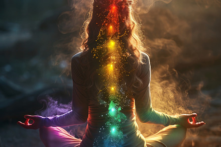 woman in lotus position meditating, a Photo by Pictures for you!!!!!!!!!